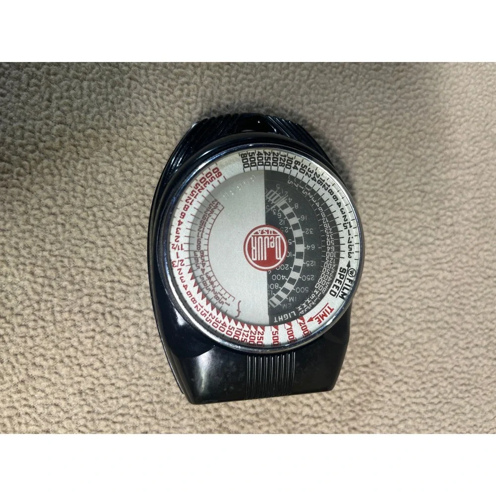 Vintage DeJur Dual Professional Light Meter with Agfa Typ 6076‎ Leather Case USA